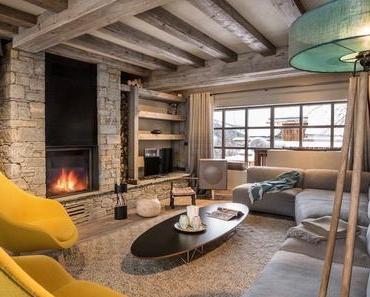 Visite Déco : Chalet design au pied des pistes