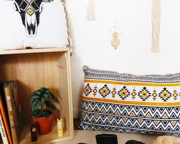 Créer une déco « boho » grâce à des coussins !