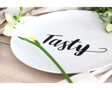 DIY 81 – Assiettes calligraphie