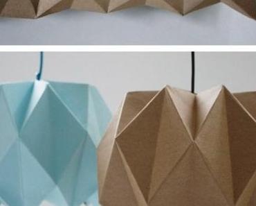 Lampe origami : envie de la fabriquer ou de l’acheter ?