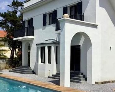 Visite déco : villa avec rooftop à Biarritz