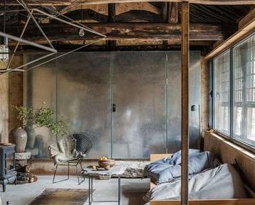 Chine / Une maison traditionnelle aux matières brutes /