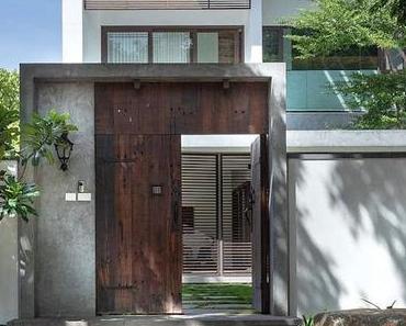 Visite déco : une villa tropicale surprenante au coeur de l’Inde