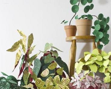 Plante en papier DIY : la solution idéale quand on n’a pas la main verte !