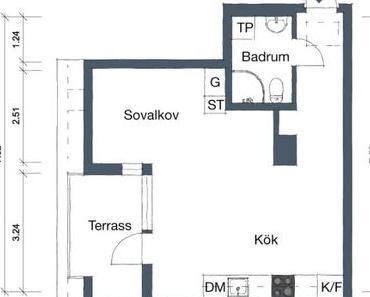 Visite déco : 35m2 pour vivre confortablement