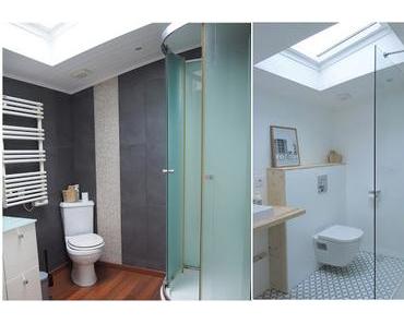 Salle de bain AVANT/APRES