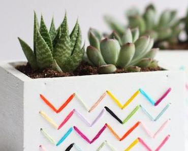 20 idées pour un cache-pot DIY