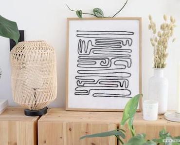 DIY : Affiche minimaliste décorative