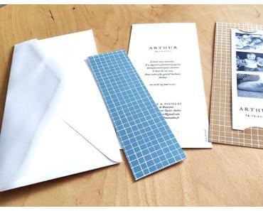 Des faire-part de naissance avec L’atelier Rosemood