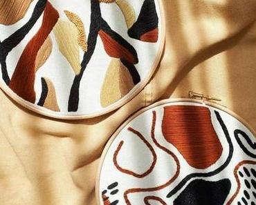Le retour de la broderie dans la déco
