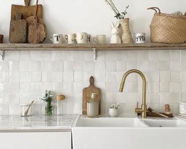 Tendance déco un brin vintage : l’évier timbre d’office en céramique