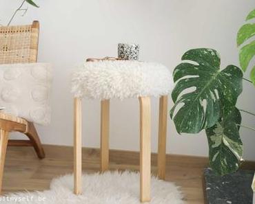 DIY : tabouret bouclette ( IKEA HACK )