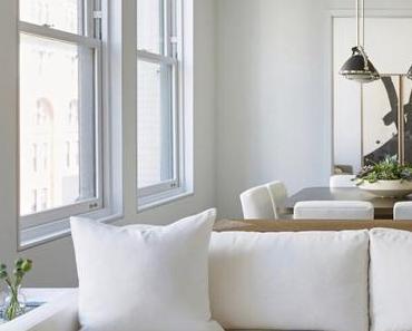 Visite déco : un appartement aux tons crèmes et beiges à Manhattan wallpaper-1689754