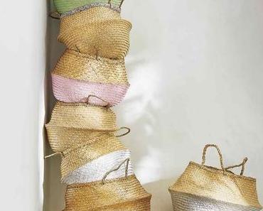 DIY : Customiser un panier en osier