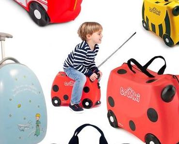 Où trouver une valise à roulettes originale pour enfant globe trotter !