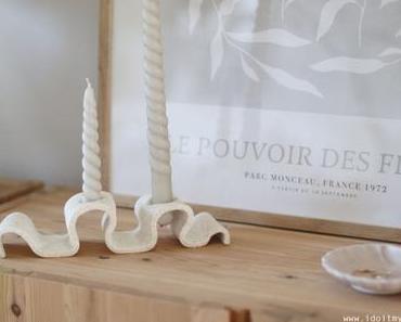 DIY : Bougeoir vague