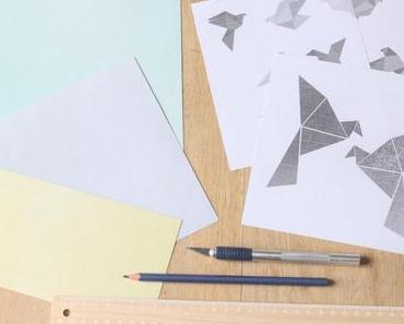 Tuto affiche origami : apportez une touche graphique et poétique à vos murs